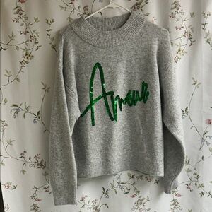 Women’s a new day AMOUR Sequin Sweater USED TWISE